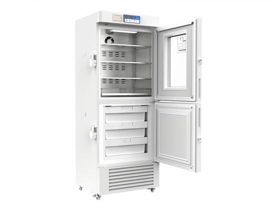combined refrigerator and freezer