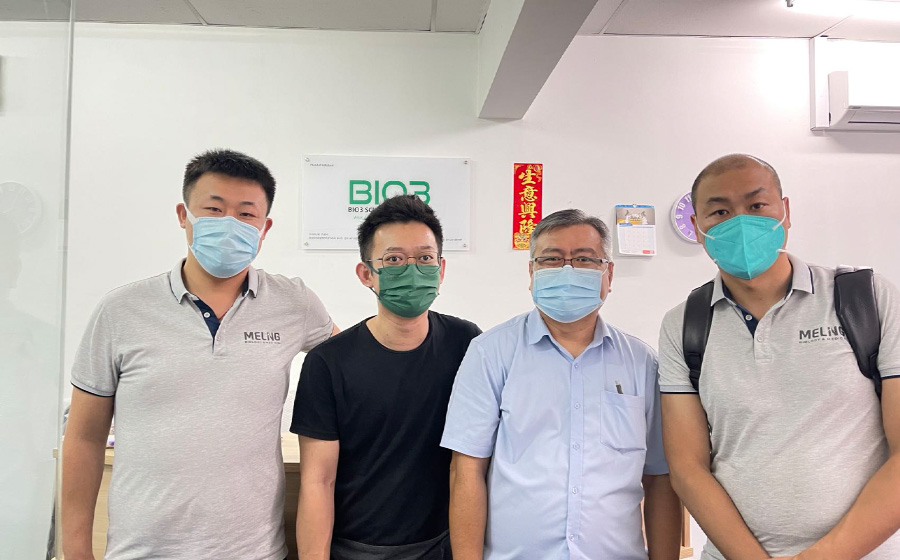 مقابلة مع مستخدم موجود في شركة Meling Biomedical في قسم آسيا
